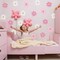 Daisy Wall Decal Flower Vinyl Wall Floral Decals Peel and Stick Daisy Stickers (Pink, White)